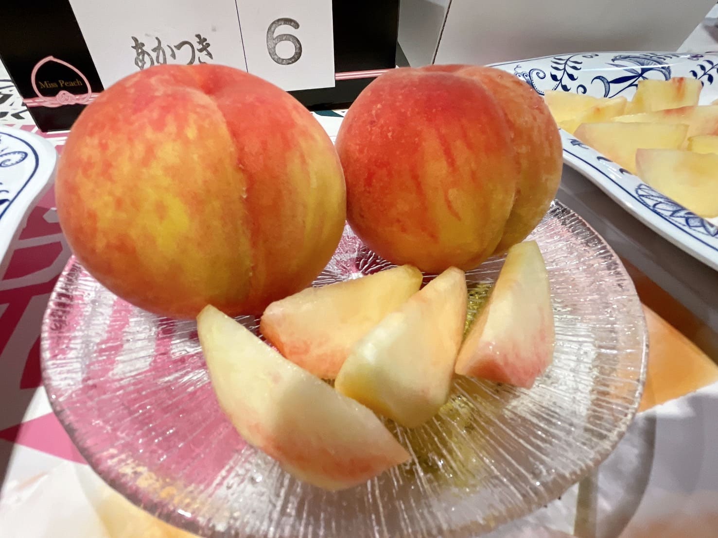 JAふくしま未来「桃」トップセールス｜お知らせ｜福岡大同青果株式会社